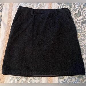 JCrew wool lined short skirt